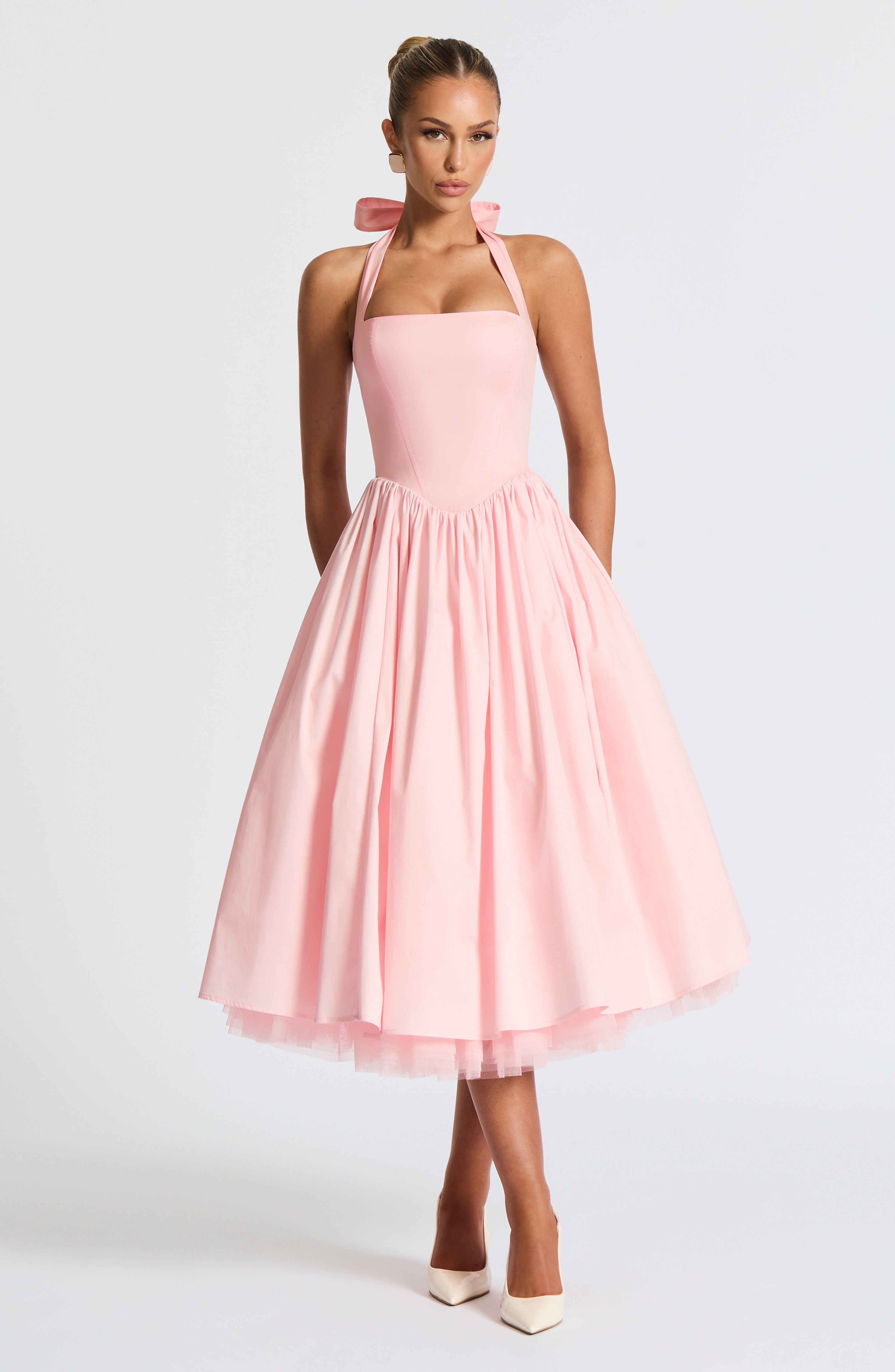 Melania – Retro Corset Tea Dress