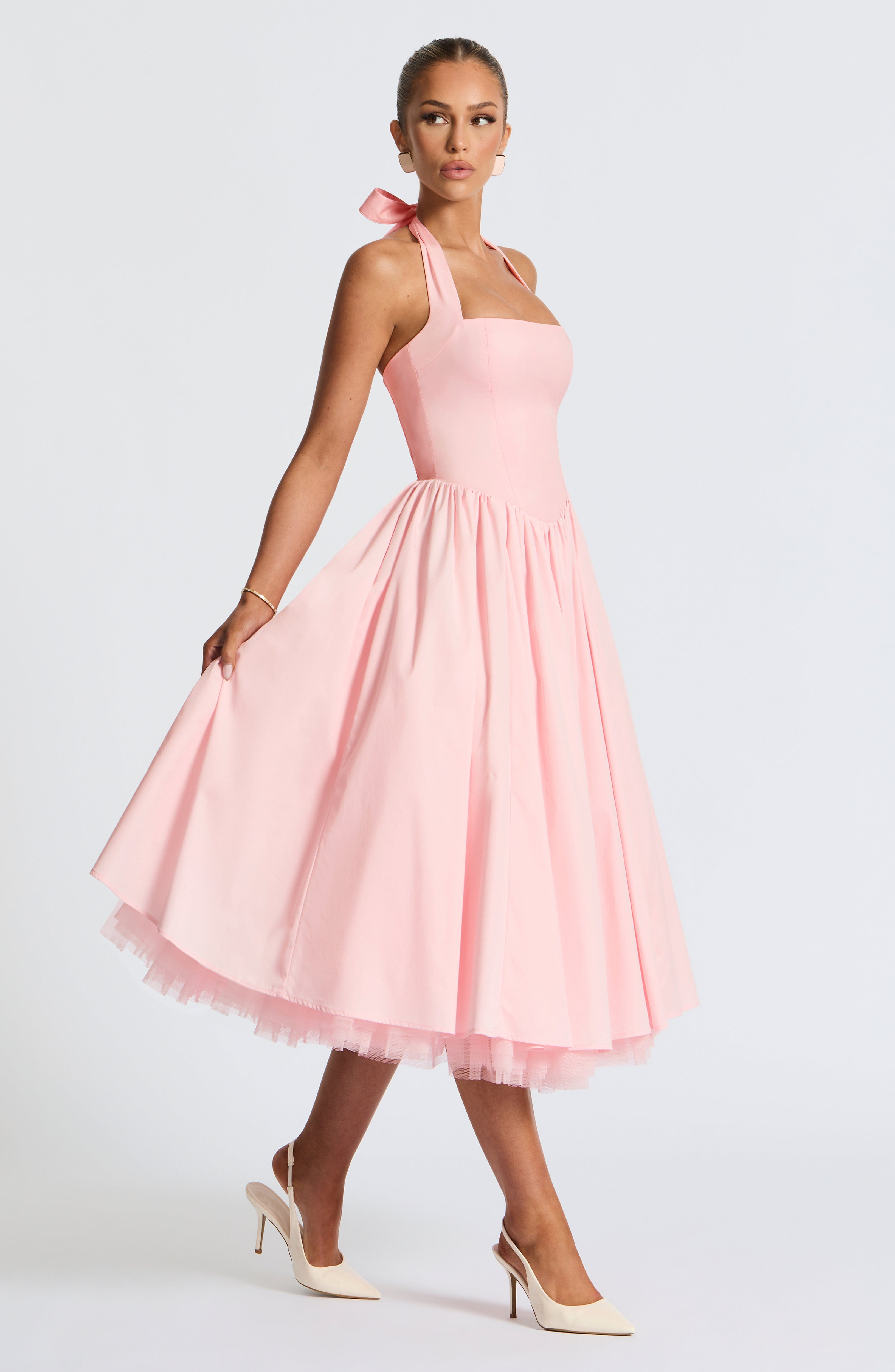 Melania – Retro Corset Tea Dress