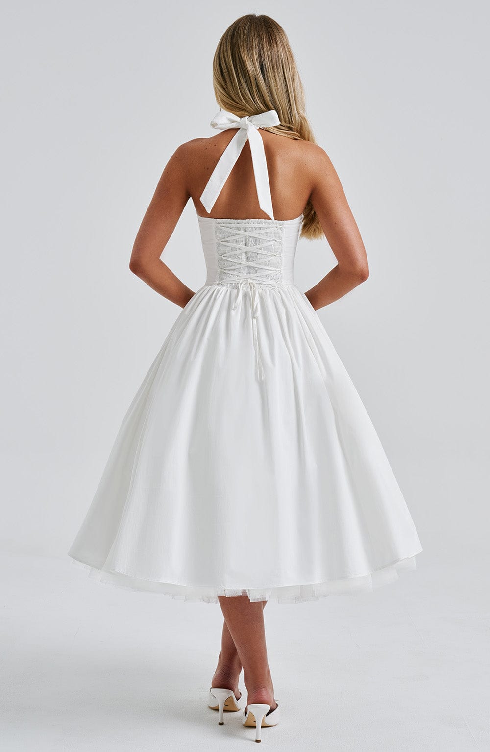 Melania – Retro Corset Tea Dress