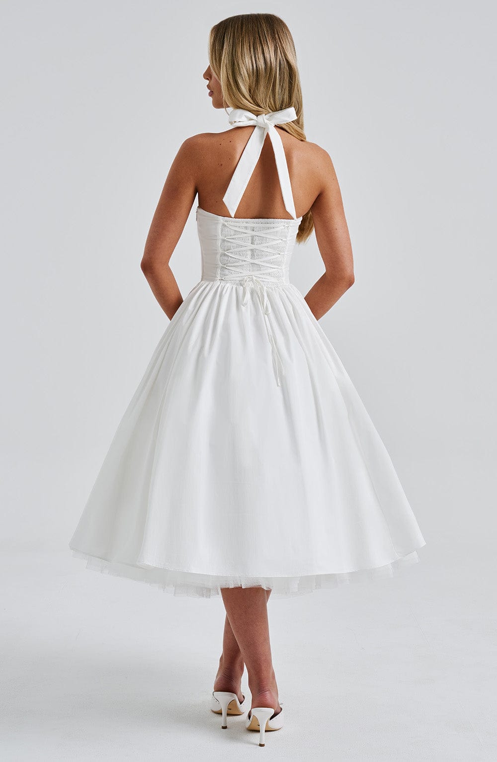 Melania – Retro Corset Tea Dress