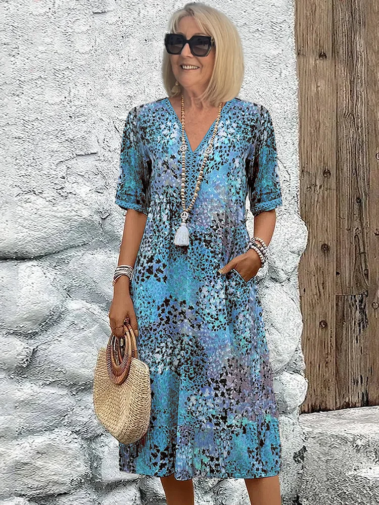 Dania™ – Vibrant Everyday Midi with Pockets