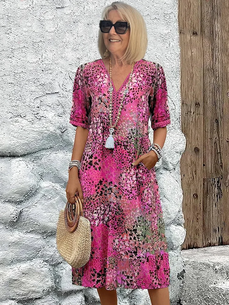 Dania™ – Vibrant Everyday Midi with Pockets