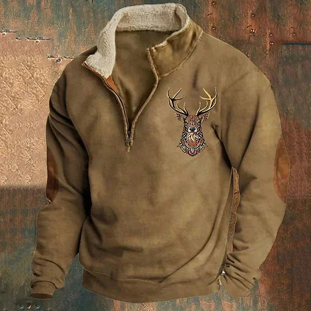 JASPER – Comfortable Zip Jumper for Casual Style