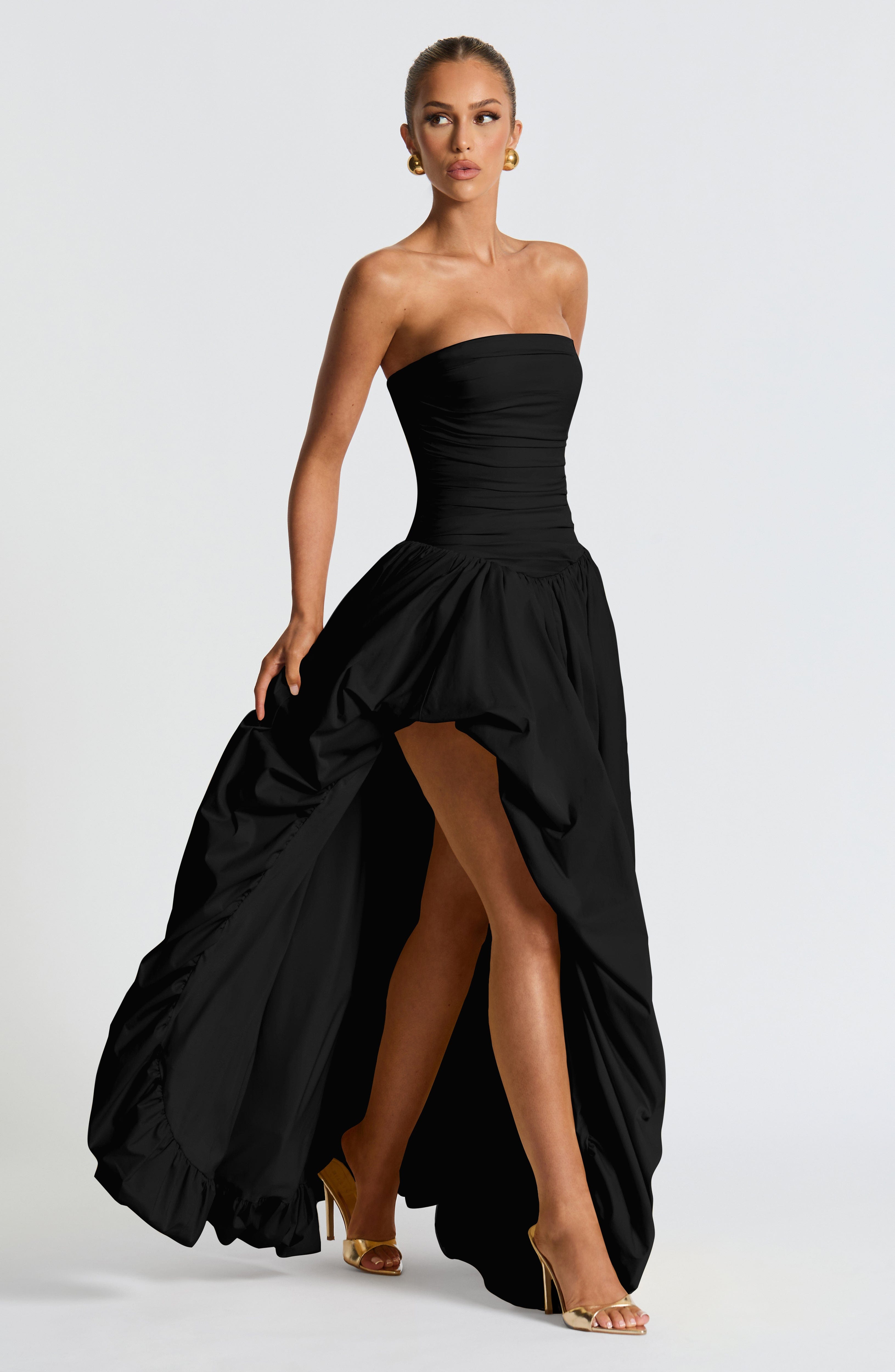Felize – Ruched Bustle Ball Gown