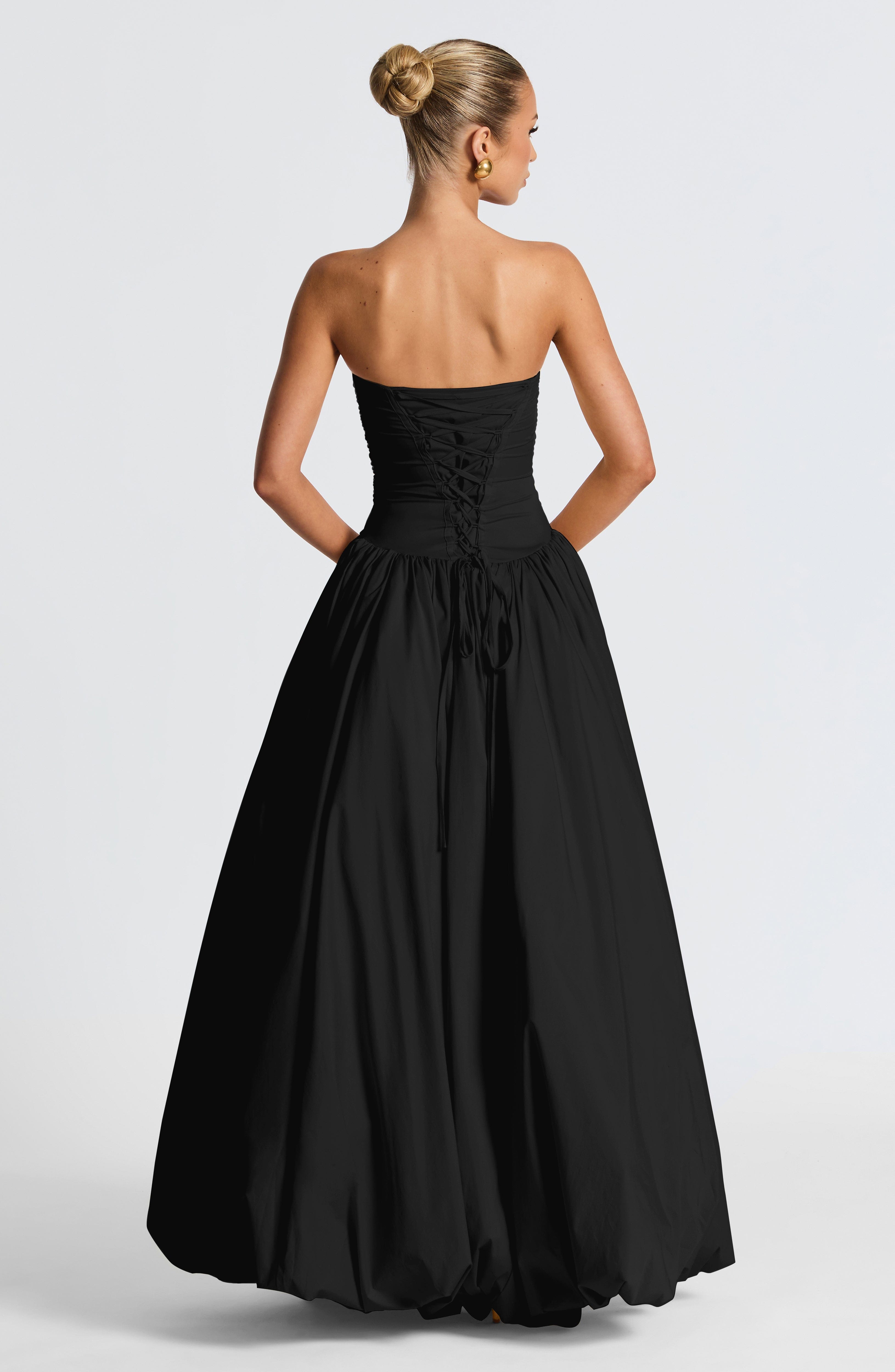 Felize – Ruched Bustle Ball Gown