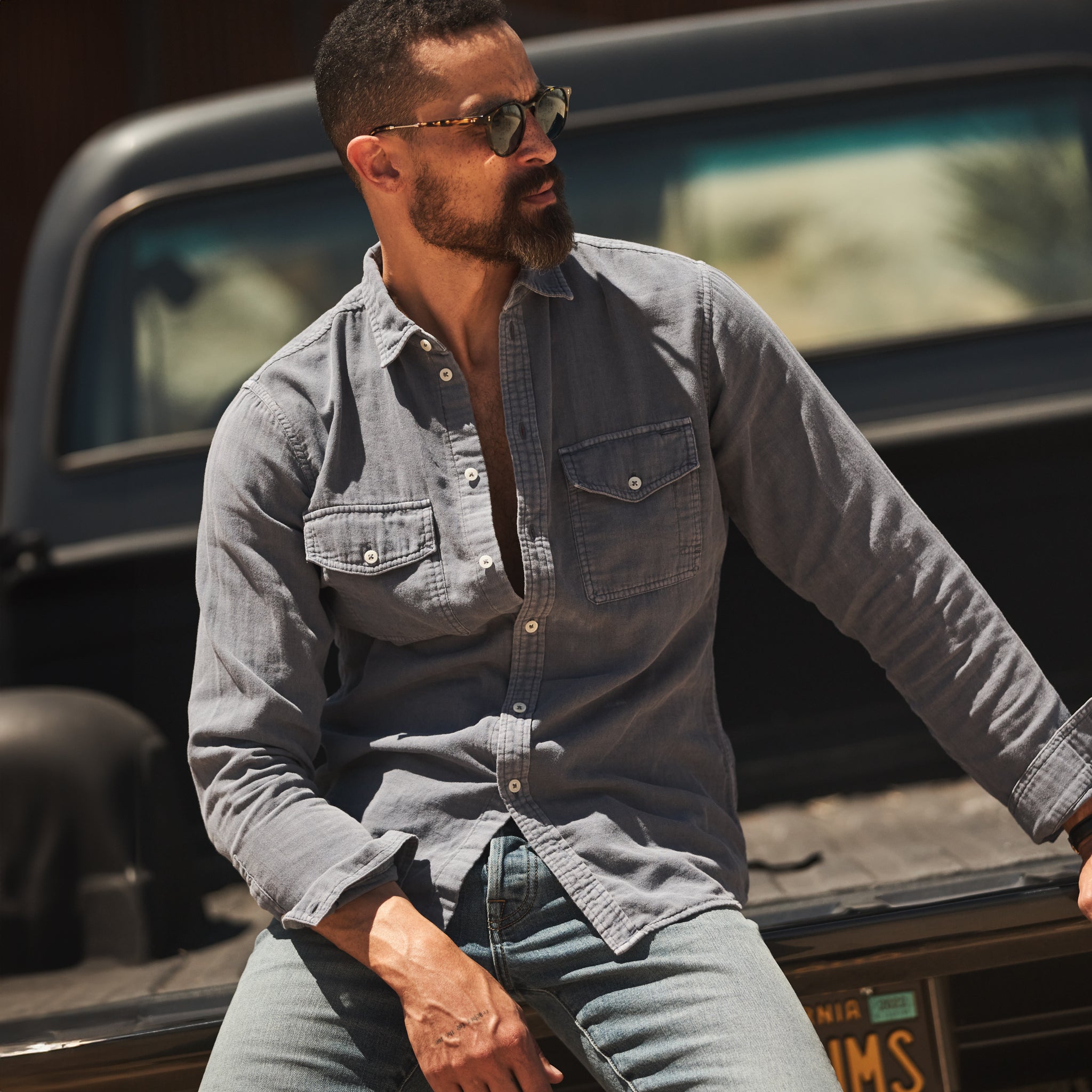 Oliver – Double Layer Cotton Gauze Shirt