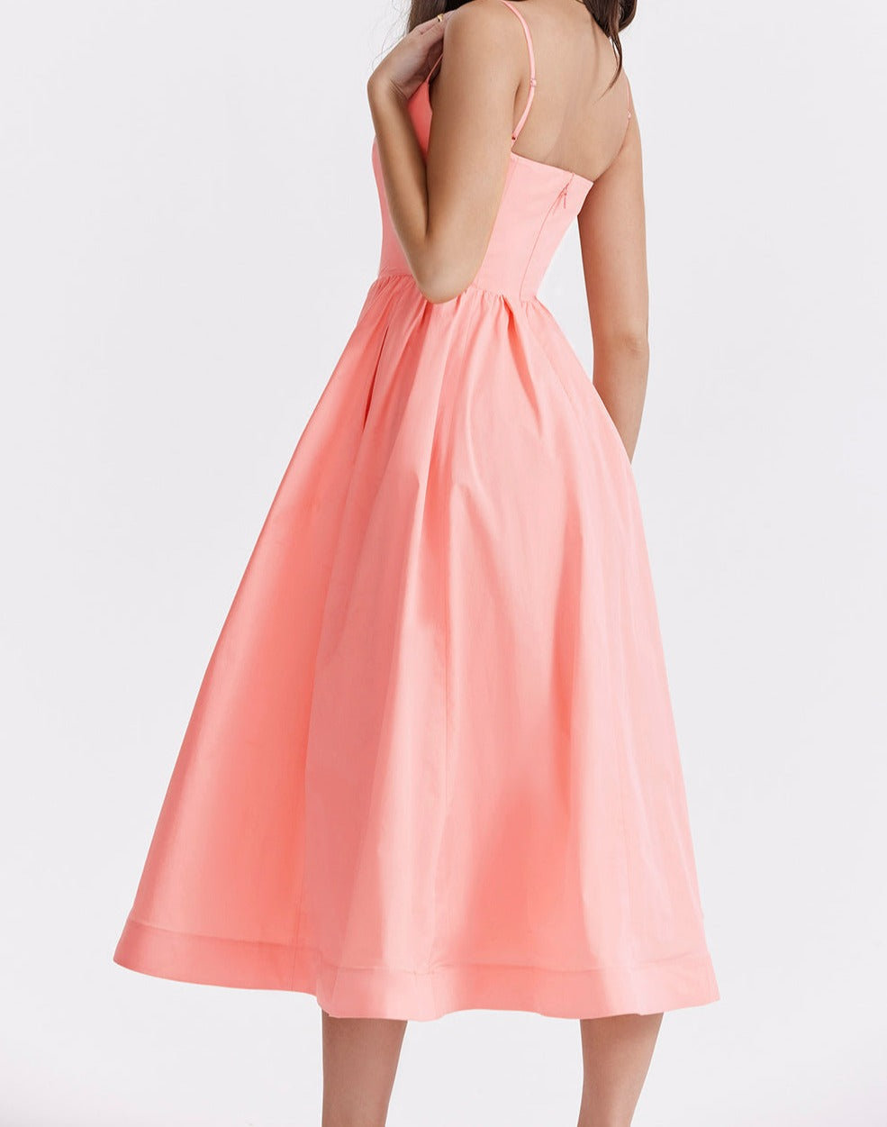 Beatrice – Sweetheart Midi Dress