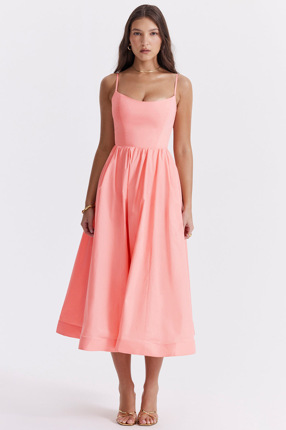 Beatrice – Sweetheart Midi Dress