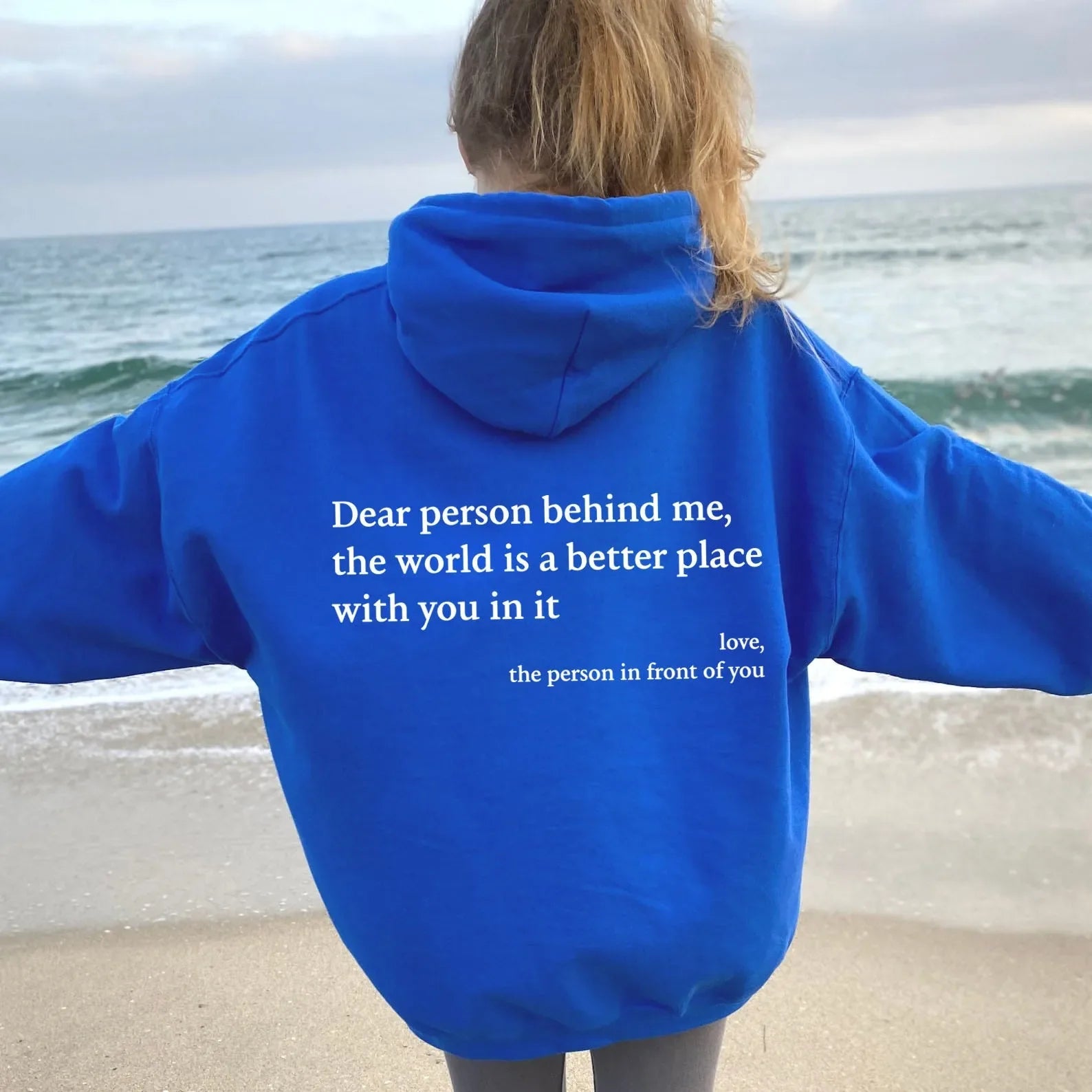 Amelia – Positive Energy Oversized Hoodie