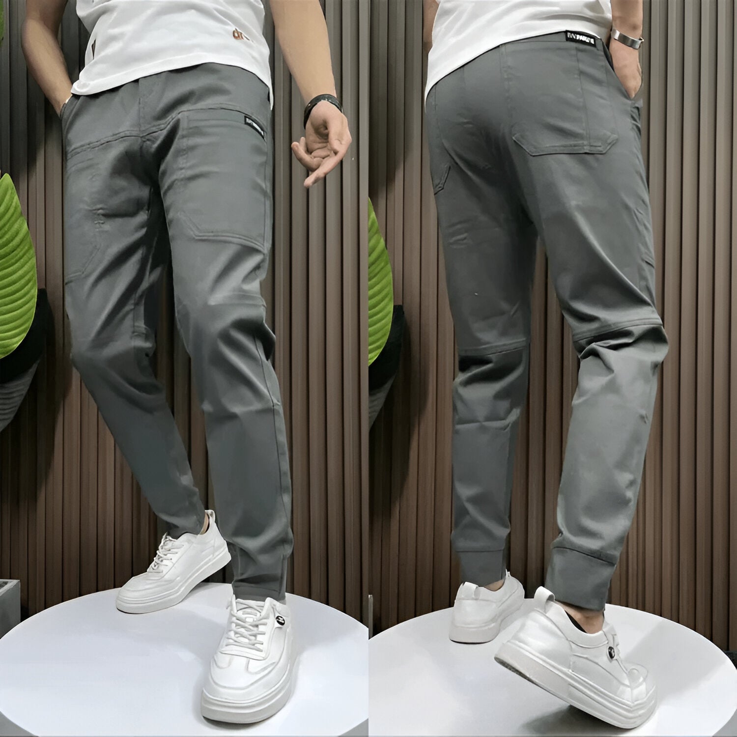 Thomas - Premium Stretch Cargo Trousers for Men
