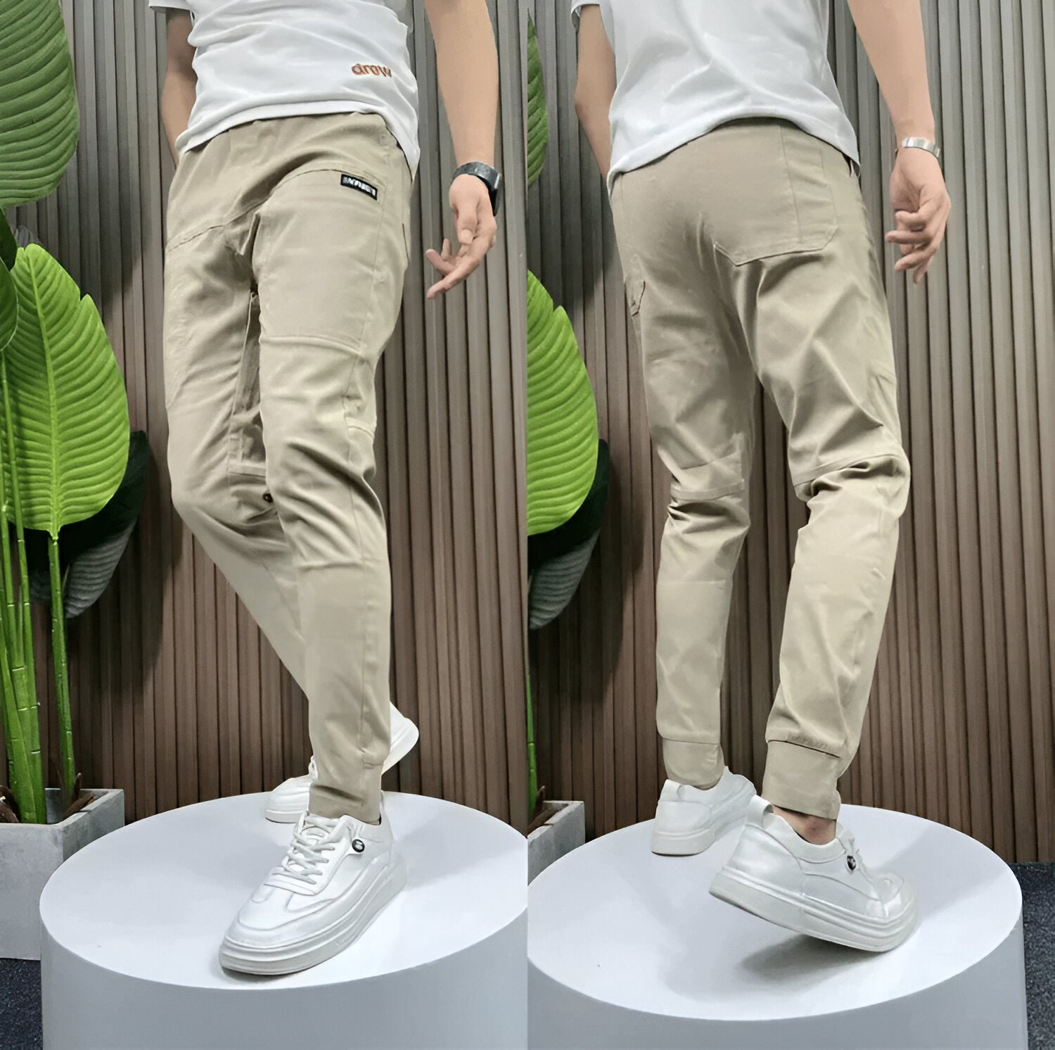 Thomas - Premium Stretch Cargo Trousers for Men
