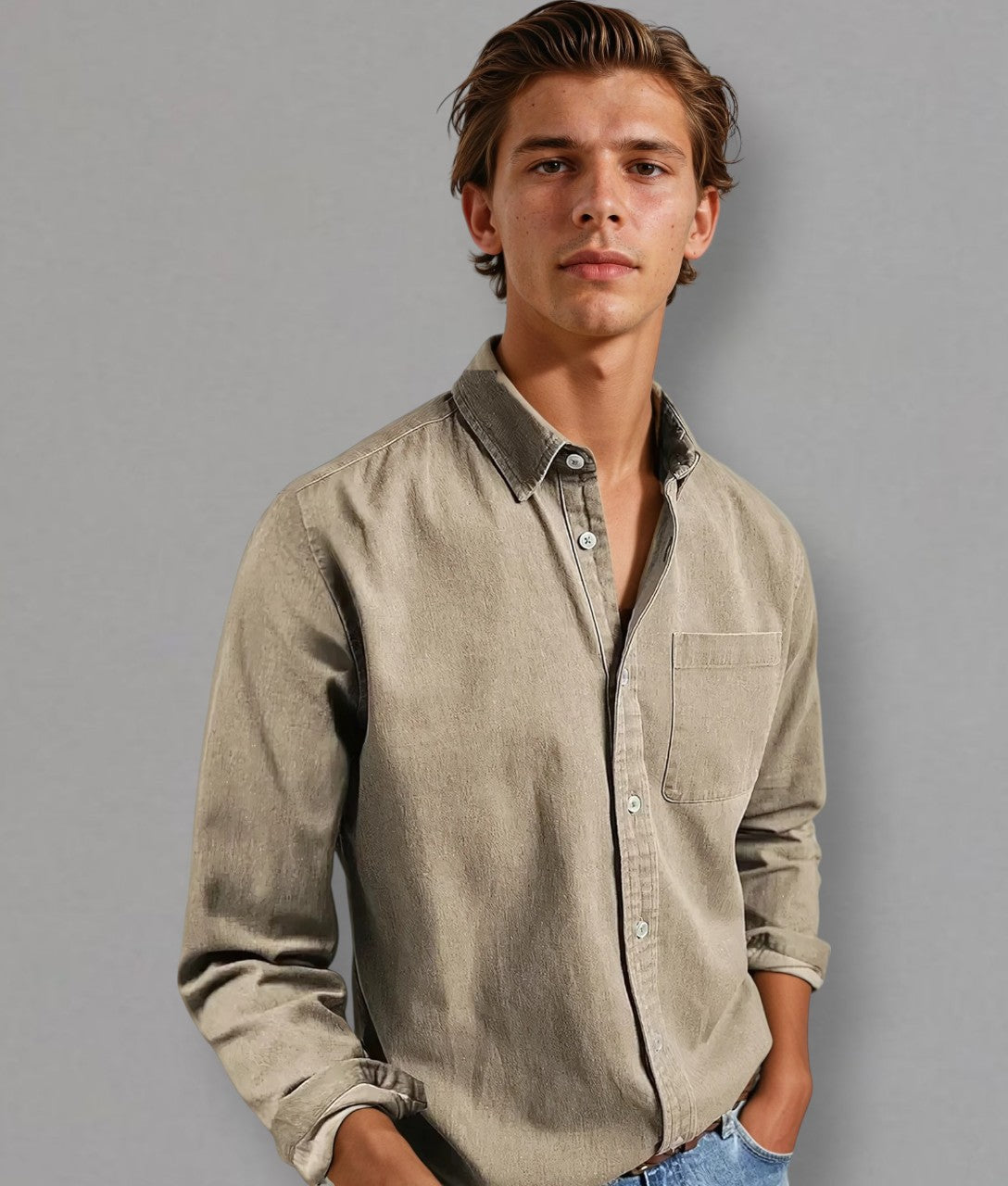 Revaro – Timeless Wrinkle-Resistant Men’s Shirt
