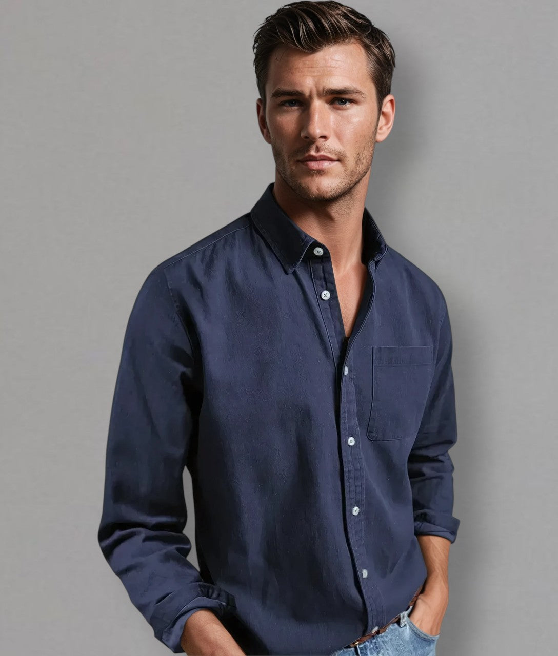 Revaro – Timeless Wrinkle-Resistant Men’s Shirt