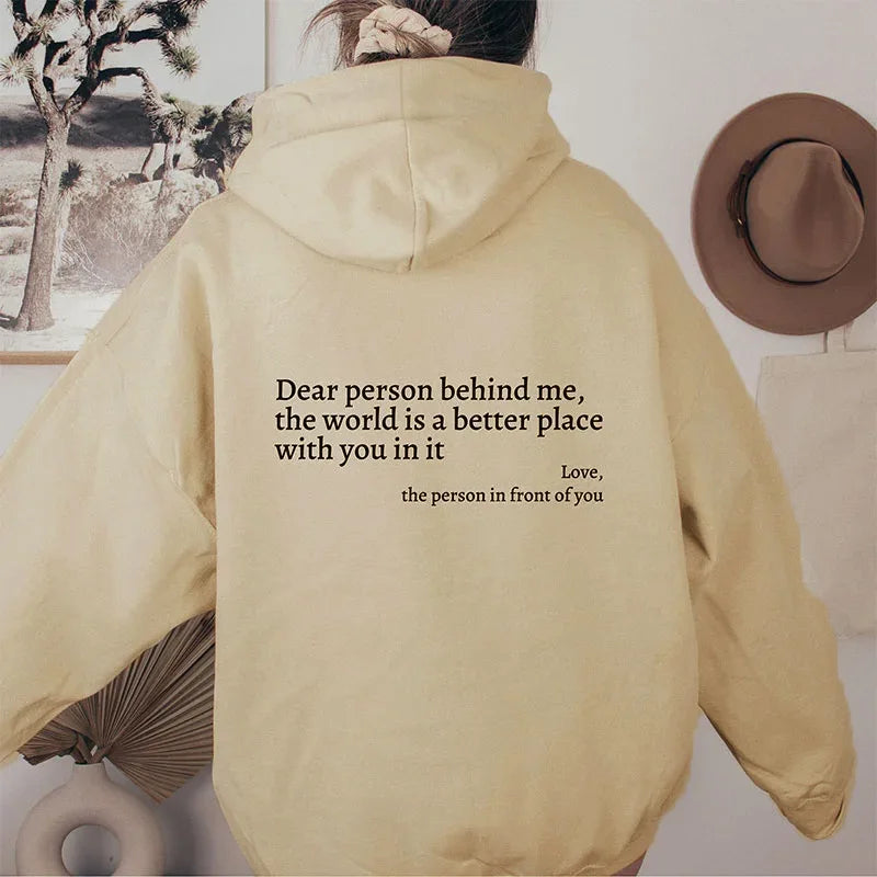 Amelia – Positive Energy Oversized Hoodie