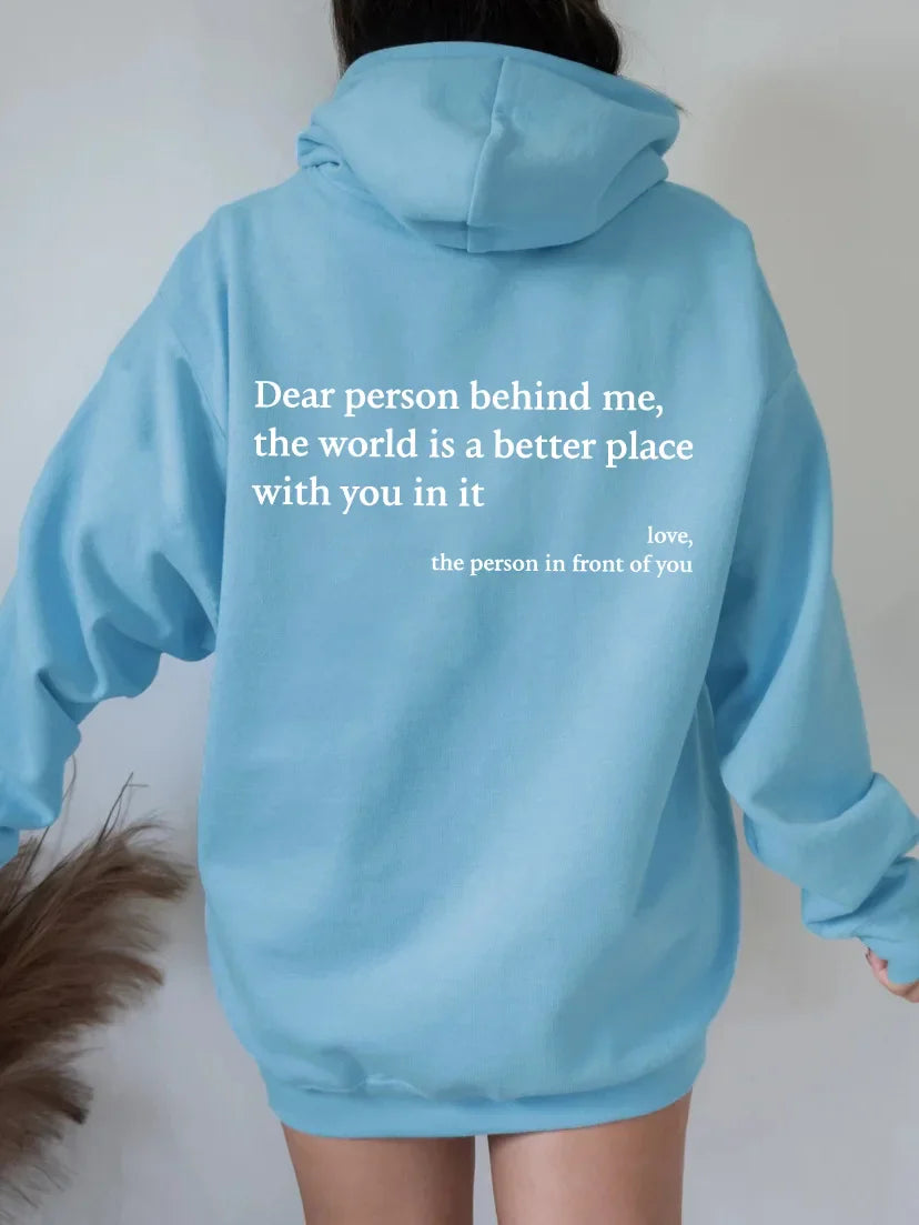 Amelia – Positive Energy Oversized Hoodie