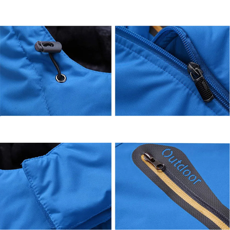 Oliver – Waterproof Windproof Winter Hooded Jacket
